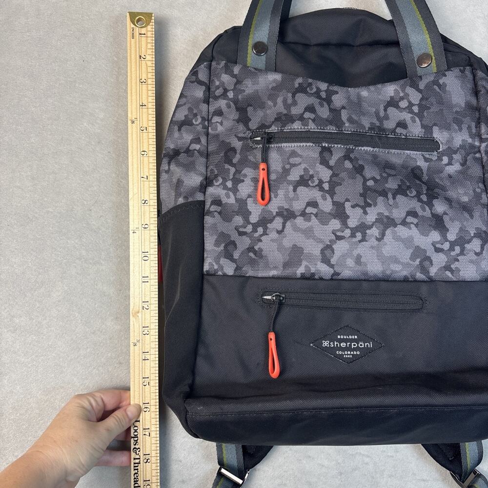 Sherpani Camden Camo Backpack Tote - Picture 7 of 9
